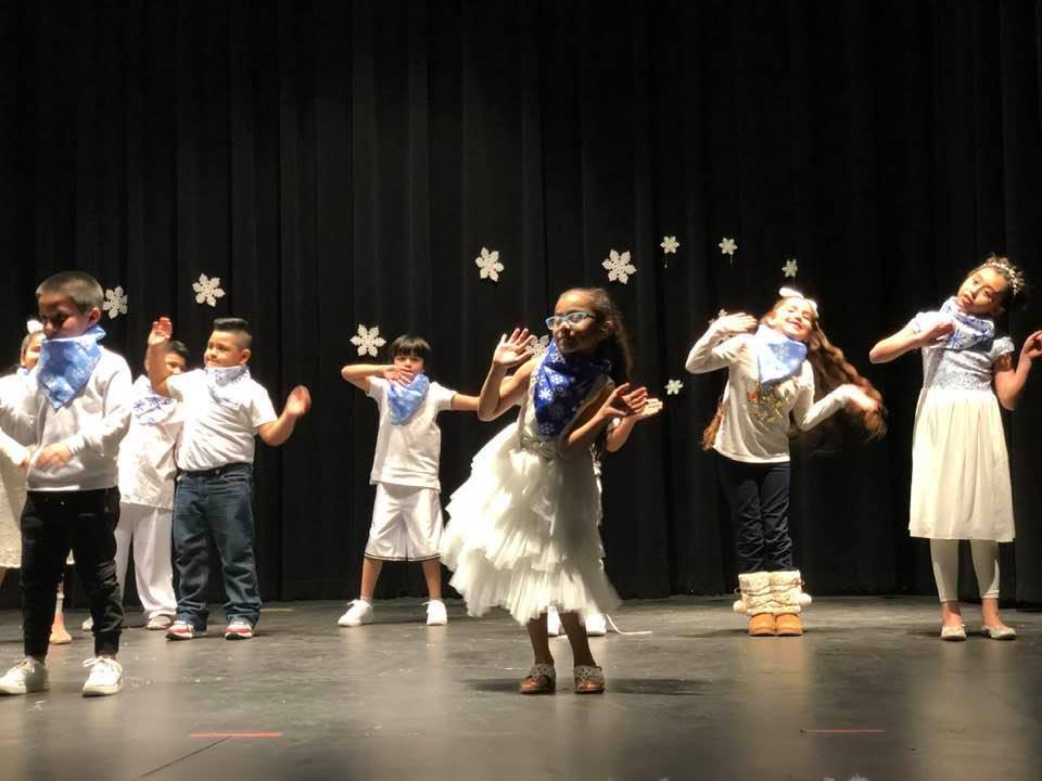 Ripley House students performing at the 10th annual Winter Show!