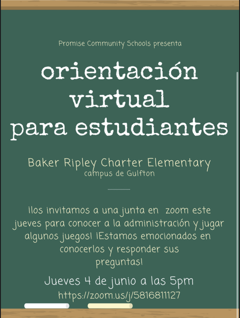 Student orientation (Spanish)